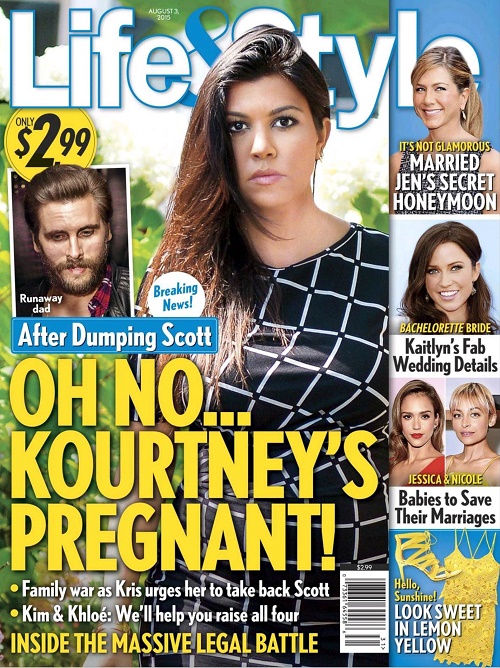 Kourtney Kardashian Pregnant With Baby Number Four: Conceived Child Pre-Breakup Sex With Scott Disick! (PHOTO)
