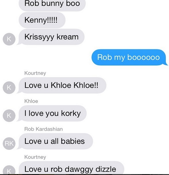 Rob Kardashian’s Revenge, Plans To Destroy Family: Kris Jenner Posts Fake Text Messages On Instagram – Says Rob Loves Her?