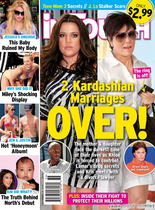 Bruce and Kris Jenner Separate: Wedding Ring Off and Divorce Negotiations Ongoing (PHOTO)