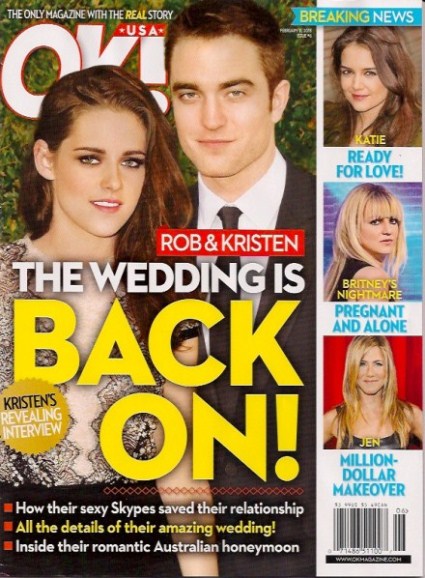 Kristen Stewart And Robert Pattinson Australian Wedding – Marriage Is On!