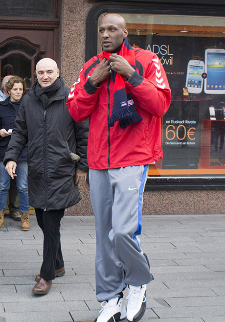 Lamar Odom Prepares For NBA Return With The New York Knicks!