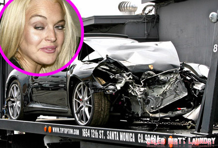 Truck Driver Insists Lindsay Lohan Bribed Him to Lie About Car Crash!
