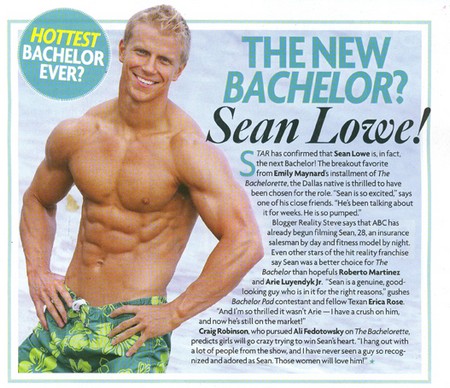 The Bachelor Sean Lowe To Star Next Season – Steroid Sales Boom