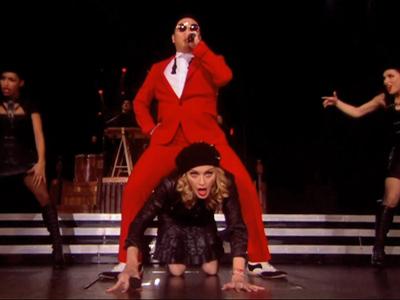 Madonna and Psy Perform Gangnam Style Mash-Up – It’s A Horror Story (Video)