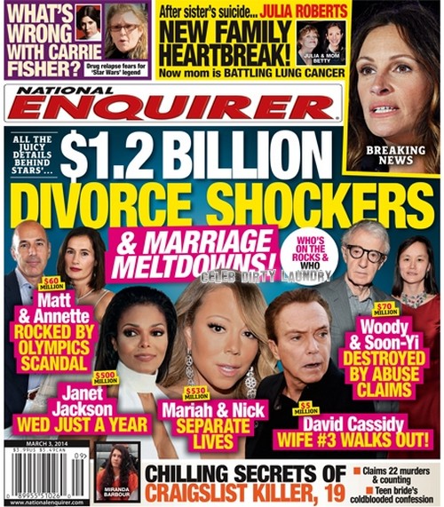 Nick Cannon And Mariah Carey Break Up and Lead Separate Lives (PHOTO)