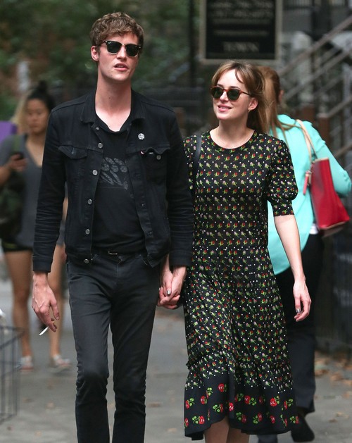 Dakota Johnson Shows Off New Boyfriend Matthew Hitt as ‘Fifty Shades Of Grey’ Trailer Released (Photos-Video)