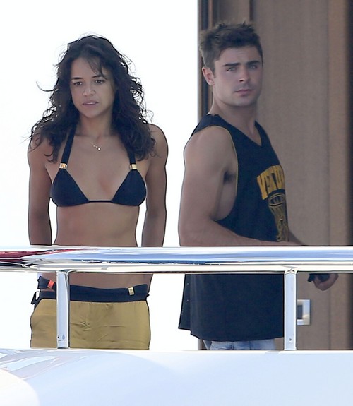 Michelle Rodriguez Broke Up With Zac Efron Over Cara Delevingne – Michelle Still In Love (PHOTOS)