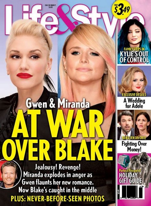 Gwen Stefani and Miranda Lambert Battle Over Blake Shelton: Blake Doesn’t Want Ex-Wife Back, Miranda Broke His Heart!