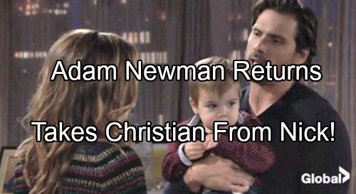 The Young and the Restless Spoilers: Victor’s Christian Paternity Bombshell Signals Adam Newman Return, Takes Son From Nick
