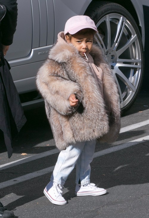 Kim Kardashian Dresses North West In Fur Coat – Khloe Kardashian Furious Over PETA Controversy?