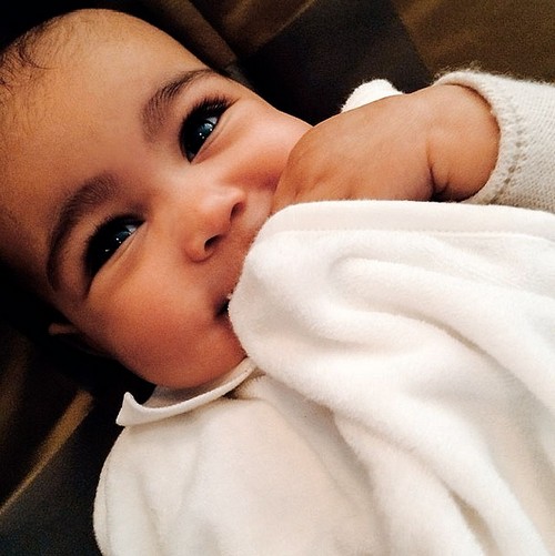 Kim Kardashian Shows Off Smiling North West – Look at Her Smile, See New Photos