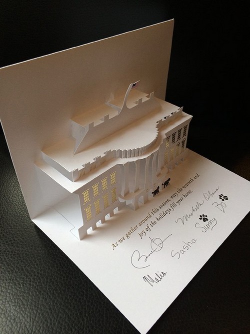 President Barack Obama and Family Christmas Card Photos – Intricate And Detailed