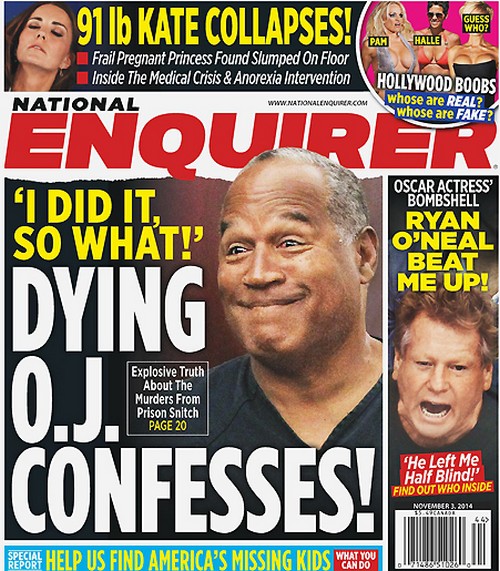 OJ Simpson Deathbed Confession: Admitted Murdering Nicole Brown Simpson to Prison Snitch (PHOTO)