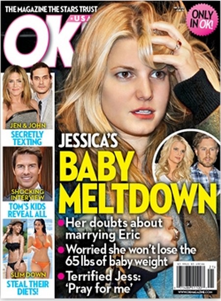 Jessica Simpson’s Baby Meltdown (Photo)