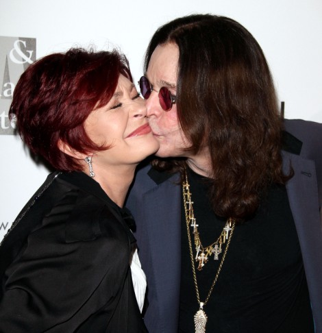 Ozzy Osbourne And Sharon Osbourne Rekindle Romance On Beverly Hills Lunch Date!