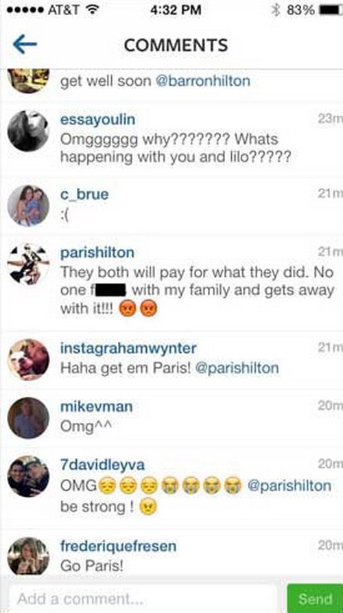 Paris Hilton Furious At Lindsey Lohan’s Brutal Assault on Brother Barron Hilton – Threatens Revenge (PHOTO)