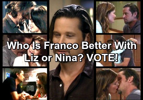 General Hospital Spoilers: Who Is Franco Better With, Liz or Nina?