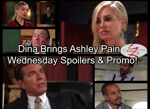 The Young and the Restless Spoilers: Dina Brings Ashley Pain – Phyllis Is Billy’s Second Choice