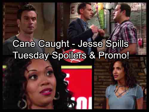 The Young and the Restless Spoilers: Tuesday, August 1 – Lily Confronts Cane About Missing Money – Billy and Jesse Face Off