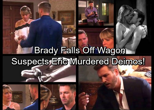 Days of Our Lives Spoilers: Brady Falls Off the Wagon – Finds Hidden Amulet, Suspects Eric Murdered Deimos