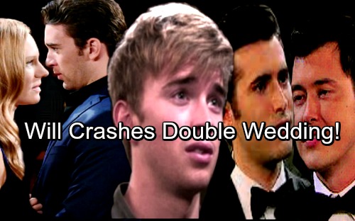 Days of Our Lives Spoilers: Will’s Return Shocker – Crashes Double Wedding For Chad and Abigail, Paul and Sonny