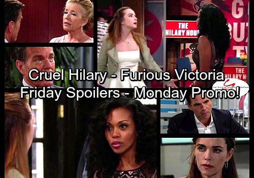 The Young and the Restless Spoilers: Friday, September 1 Updates – Victoria Unleashes Her Wrath – Hilary Preys On Mariah