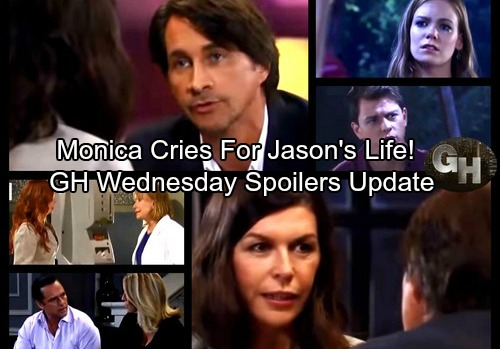 General Hospital Spoilers: Wednesday, September 13 Update – Oscar Under Fire – Monica Cries Jason’s Not Coming Back