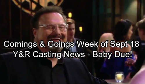 The Young and the Restless Spoilers: Comings and Goings The Week of September 18 – Casting News