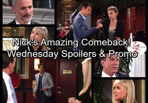 The Young and the Restless Spoilers: Wednesday, October 4 – Nick’s Crushing Blow Stuns Victor – Ashley’s Myrna Discovery