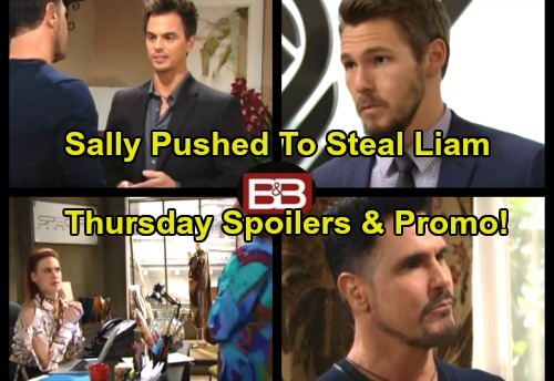 The Bold and the Beautiful Spoilers: Thursday, October 5 – Shirley Pushes Sally to Steal Liam – Wyatt Is Bill’s Loyal Servant