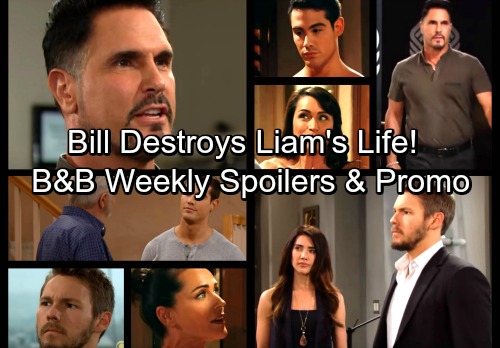 The Bold and the Beautiful Spoilers: Week of October 9 – Video Promo – Bill Destroys Liam’s Life – Mateo’s Smooth Moves