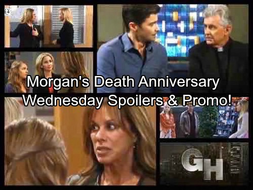 General Hospital Spoilers: Wednesday, October 11 – Morgan’s Death Anniversary – Kristina Missing, Alexis Blasts Parker
