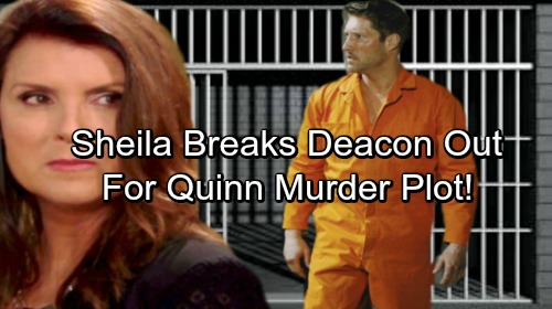 The Bold and the Beautiful Spoilers: Sheila Breaks Deacon Out of Prison for Revenge Scheme – Deadly Duo Plots Quinn’s Murder