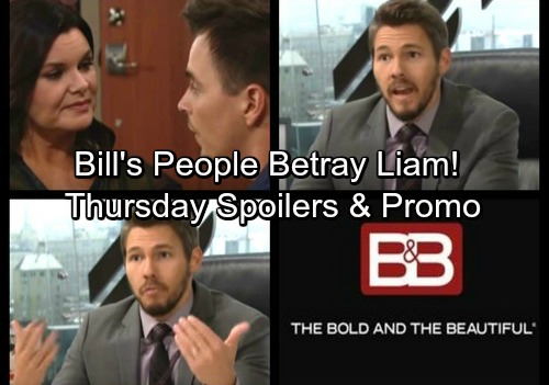 The Bold and the Beautiful Spoilers: Thursday, October 19 – Justin Does Bill’s Dirty Work – Ken Destroys Incriminating Evidence