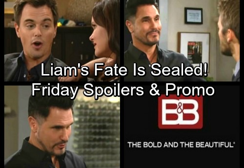 The Bold and the Beautiful Spoilers: Friday, October 20 – Liam Seals His Fate – Justin Moves Bill’s Plot Forward