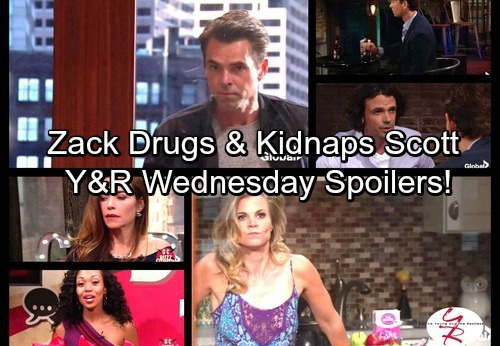 The Young and the Restless Spoilers: Zack Drugs Scott, Kidnaps Him – Victoria’s On-air Collapse – Billy’s Desperate Move