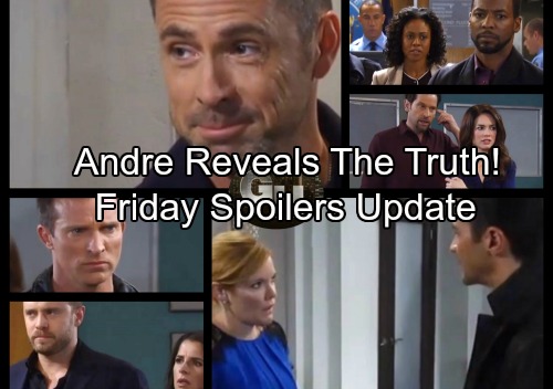 General Hospital Spoilers: Friday, December 1 Update – Jason Morgan and Andrew Cain Revealed, Andre Comes Clean