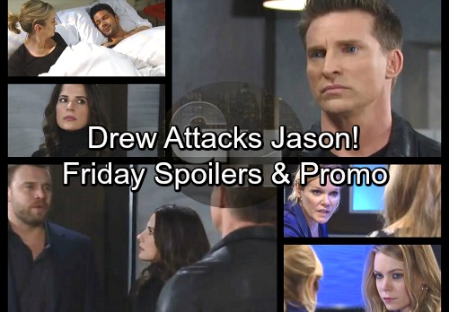 General Hospital Spoilers: Friday, February 2 – Maxie Sees Nathan Alive – Drew Attacks Jason – Ava Makes Trouble for Kiki