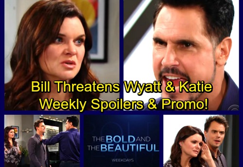 The Bold and the Beautiful Spoilers: Week of February 26 – Bill Goes Ballistic Over Watie’s Engagement – Seeks Custody of Will