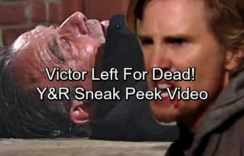 The Young and the Restless Spoilers: Y&R Sneak Peek Video – J.T. and Victor’s Brutal Brawl – Victor Left For Dead