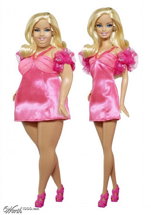 Plus-Size Barbie Backlash: Obese Mattel Mockup Has Internet Raging Over Triple Chins (PHOTOS)