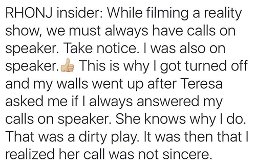 Teresa Giudice Calls Fellow RHONJ Star Jacqueline Laurita to Make Peace, Blasted For Bashing Her On Speakerphone? (VIDEO)