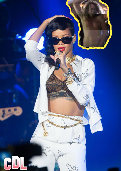 Rihanna’s 777 Tour Entourage is a Chaotic Mess — Reporter Strips and Streaks on her Plane! (Video)
