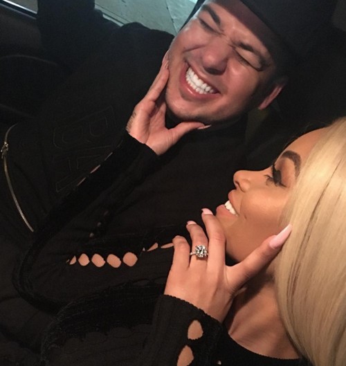 Rob Kardashian and Blac Chyna Engaged To Be Married: Chyna Rocking Massive Engagement Ring After Proposal, She Said Yes!