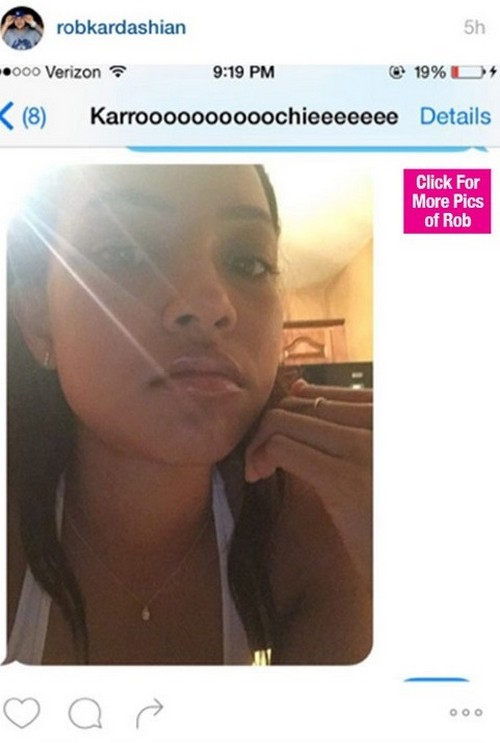 Rob Kardashian and Karrueche Tran NOT Dating: Rob Shares Instagram Photo, Tran Says Set The Record Straight
