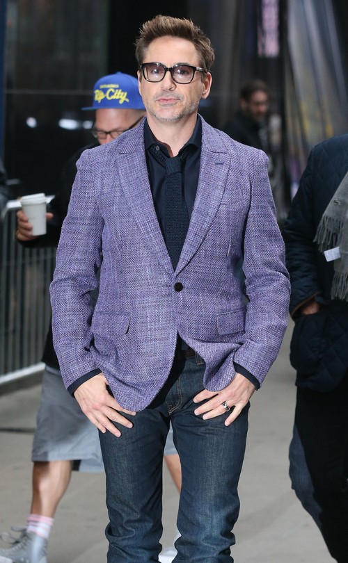 Robert Downey Jr. Travels With Massive Security Detail and Entourage for ‘Avengers: Age of Ultron’ – Paranoid?