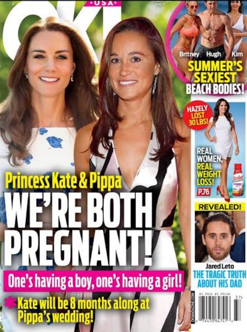 Kate Middleton Pregnant Along With Pippa Middleton: Double Pregnancy Shocker – A Boy and A Girl- Report