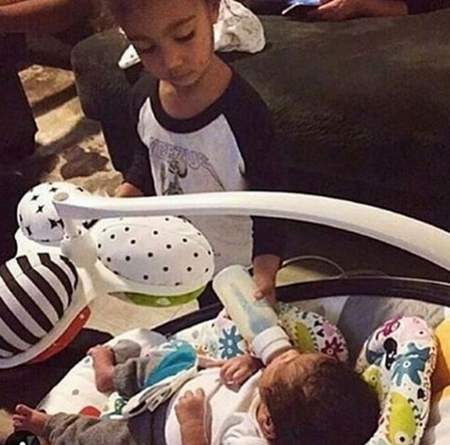 Saint West First Photo Released by Kanye West: Fake Instagram Account?