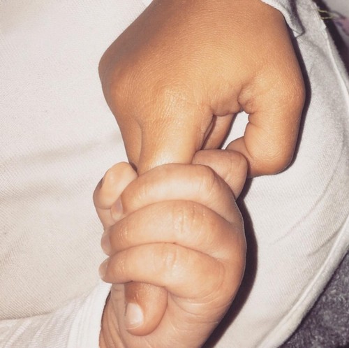 Kim Kardashian’s Saint West Photo: Reveals Pic of Son’s Hand