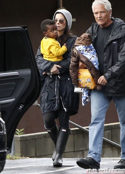 Sandra Bullock and Body Guard Peter Weireter’s Love Affair Grows – She Gets Him Movie Roles Now!